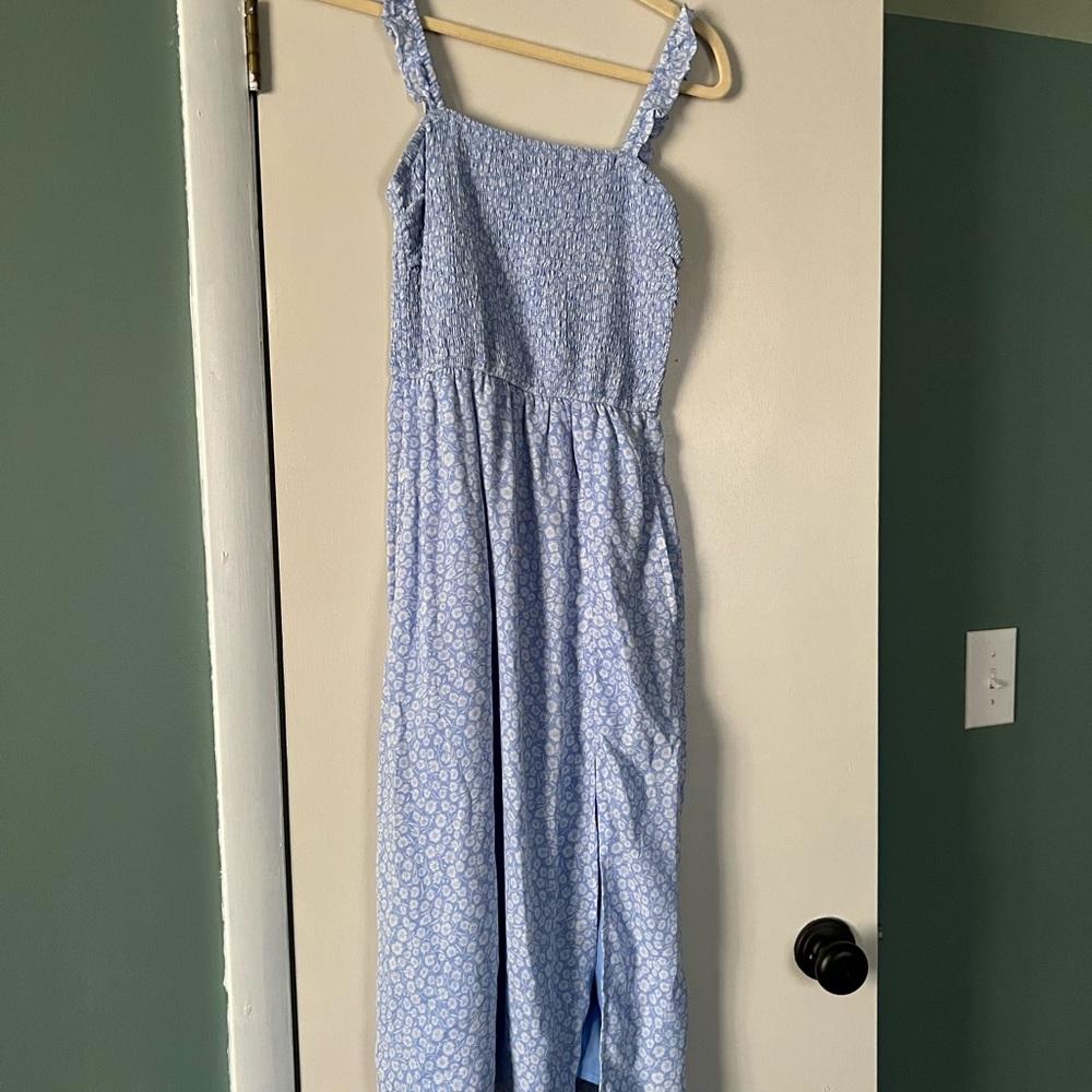 Abercrombie & Fitch smoked midi dress